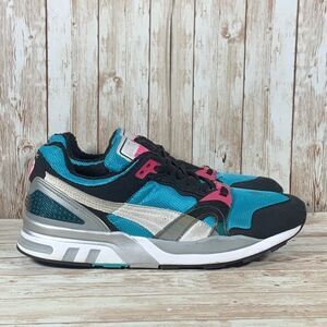 Puma Trinomial South Beach Blue Pink Casual Lifestyle Sneakers Men's Size 9